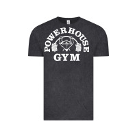 Vintage Black power house gym fitness Vintage Tee - artisFamous