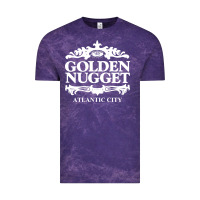 Cloud Purple atlantic city golden nugget Vintage Tee - artisFamous