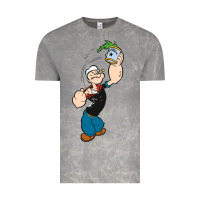 Cloud Rock Popeye Spinach Retro Mens Funny Vintage Tee - artisFamous