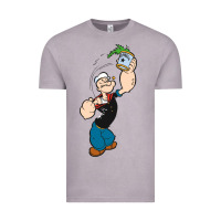 Vintage Zinc Popeye Spinach Retro Mens Funny Vintage Tee - artisFamous