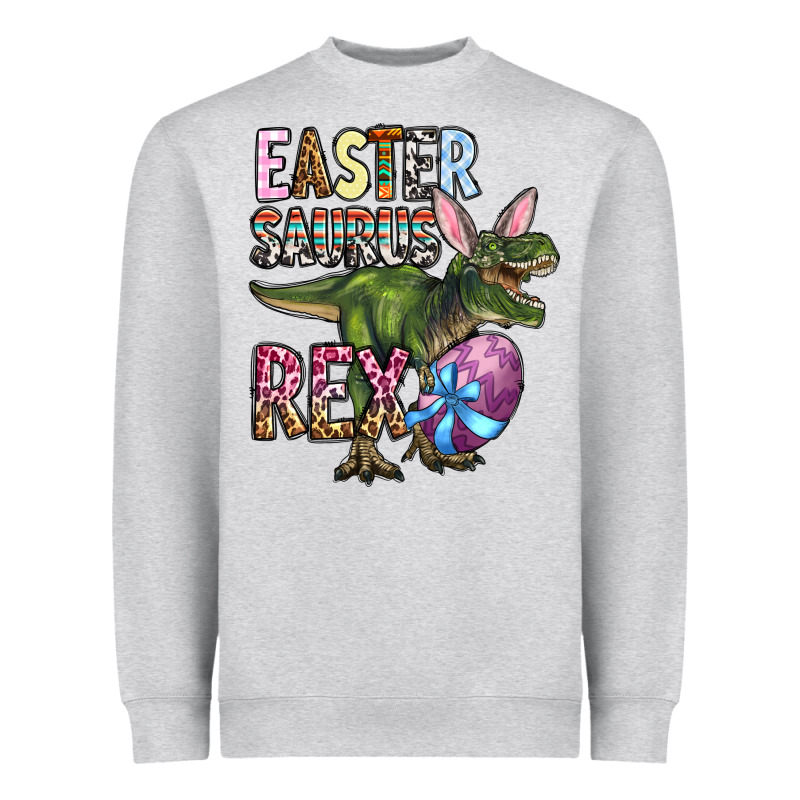 Easter Saurus Rex Heavyweight Sweatshirt by OliviaCreatesArt | Teevron