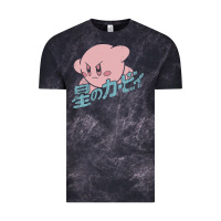 Cloud Black kirby kanji classic Vintage Tee - artisFamous