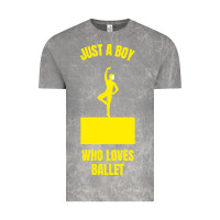 Cloud Rock just a boy who loves ballet Vintage Tee - artisFamous