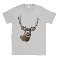 Moon Dust Mule Buck Deer Head Classic Tee - LillyAllenDesigns