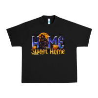 Black Home Sweet Home Urban Heavy Tee - texasbilliewilder
