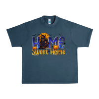 Midnight Navy Home Sweet Home Urban Heavy Tee - texasbilliewilder