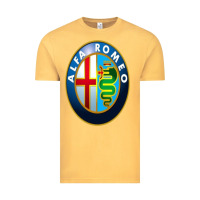 Vintage Mustard alfa racing big merch Vintage Tee - artisFamous