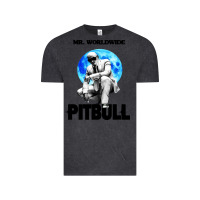 Vintage Black merch mr worldwide pit bull Vintage Tee - artisFamous