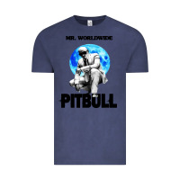 Vintage Denim merch mr worldwide pit bull Vintage Tee - artisFamous