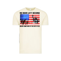 Vintage Arctic no man left behind means something to the rest of us Vintage Tee - artisFamous