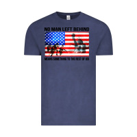 Vintage Denim no man left behind means something to the rest of us Vintage Tee - artisFamous