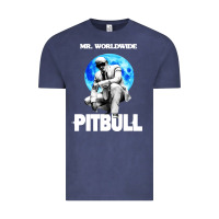 Vintage Denim merch mr worldwide pit bull Vintage Tee - artisFamous
