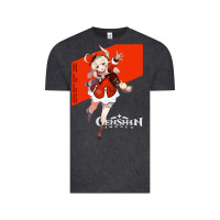 Vintage Black Genshin Impact Klee Vintage Tee - artisFamous