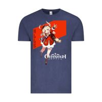 Vintage Denim Genshin Impact Klee Vintage Tee - artisFamous