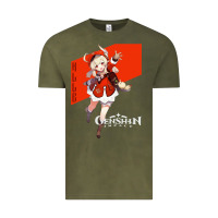 Vintage Olive Genshin Impact Klee Vintage Tee - artisFamous