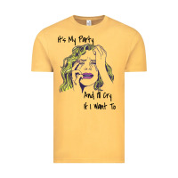 Vintage Mustard It's My Party And I'll Cry If I Want To happy christmas Vintage Tee - artisFamous
