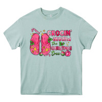 Arona crocin' around the christmas tree Heavy Core Tee - MaliasSmallBusiness
