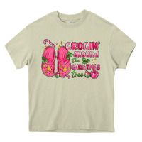 Mossy crocin' around the christmas tree Heavy Core Tee - MaliasSmallBusiness