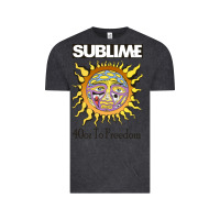 Vintage Black sunflower sublime 40oz to freedom Vintage Tee - artisFamous