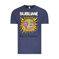 Vintage Denim sunflower sublime 40oz to freedom Vintage Tee - artisFamous