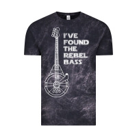 Cloud Black rebel bass Vintage Tee - artisFamous