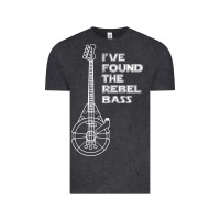 Vintage Black rebel bass Vintage Tee - artisFamous