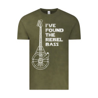 Vintage Olive rebel bass Vintage Tee - artisFamous