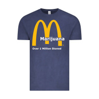 Vintage Denim marijuana over 1 million stoned Vintage Tee - artisFamous