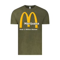 Vintage Olive marijuana over 1 million stoned Vintage Tee - artisFamous