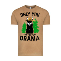 Vintage Camel only you can prevent drama llama Vintage Tee - artisFamous