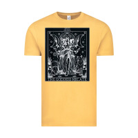 Vintage Mustard hecate tarot card triple moon goddess witch wiccan pagan Vintage Tee - artisFamous