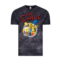 Cloud Black the simpsons funny family Vintage Tee - artisFamous