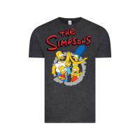 Vintage Black the simpsons funny family Vintage Tee - artisFamous