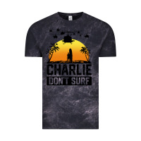 Cloud Black summer vacation charlie don't surf Vintage Tee - artisFamous
