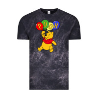 Cloud Black hunny the pooh Vintage Tee - artisFamous