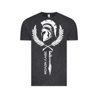 Vintage Black sparta krieger fitness   molon labe Vintage Tee - artisFamous