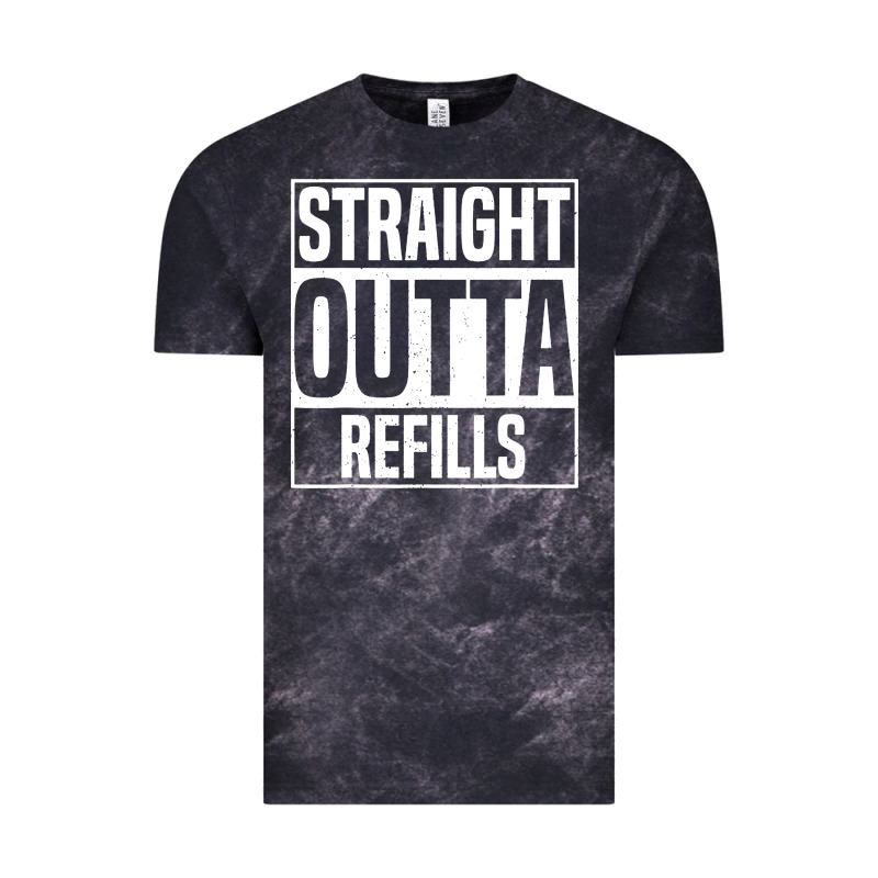 Straight Outta Refills Funny Pharmacy Technician Pharmacist Vintage Tee by artisFamous | Teevron