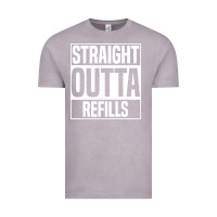 Vintage Zinc straight outta refills funny pharmacy technician pharmacist Vintage Tee - artisFamous
