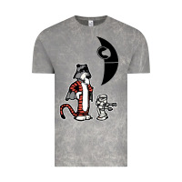 Cloud Rock hobbes and calvin Vintage Tee - artisFamous