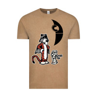 Vintage Coffee hobbes and calvin Vintage Tee - artisFamous