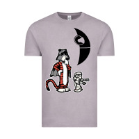 Vintage Zinc hobbes and calvin Vintage Tee - artisFamous