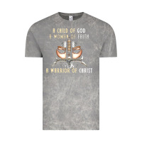 Cloud Rock child of god woman of faith warrior of christ Vintage Tee - artisFamous