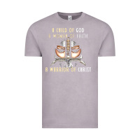 Vintage Zinc child of god woman of faith warrior of christ Vintage Tee - artisFamous