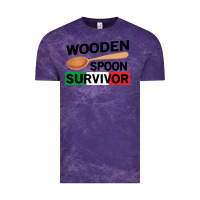 Cloud Purple funny wooden spoon survivor Vintage Tee - artisFamous
