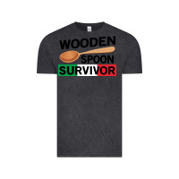 Vintage Black funny wooden spoon survivor Vintage Tee - artisFamous