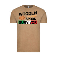 Vintage Coffee funny wooden spoon survivor Vintage Tee - artisFamous