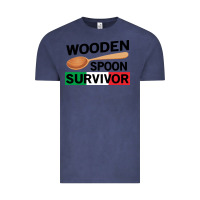 Vintage Denim funny wooden spoon survivor Vintage Tee - artisFamous