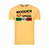 Vintage Mustard funny wooden spoon survivor Vintage Tee - artisFamous