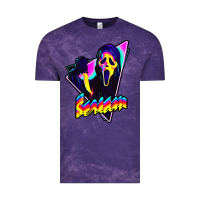 Cloud Purple scream horror movie Vintage Tee - artisFamous