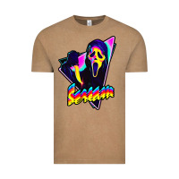 Vintage Coffee scream horror movie Vintage Tee - artisFamous